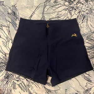 Tracksmith Bell Lap navy shorts